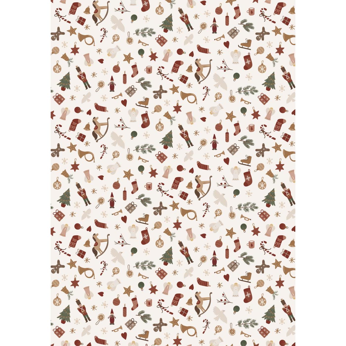 Ib Laursen Geschenkpapier My nostalgic Christmas 2025 - 5 m