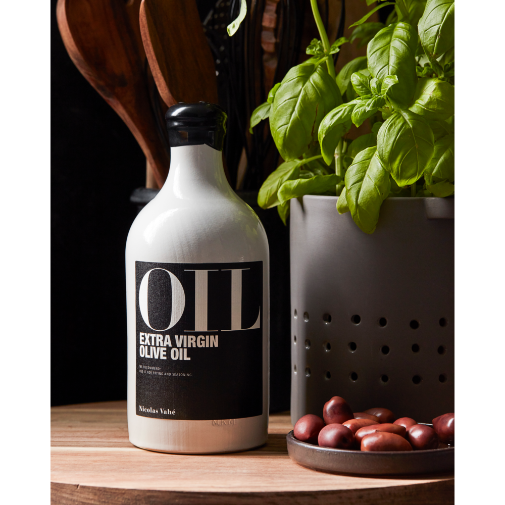 Nicolas Vahé Steingutflasche - Extra virgin olive oil