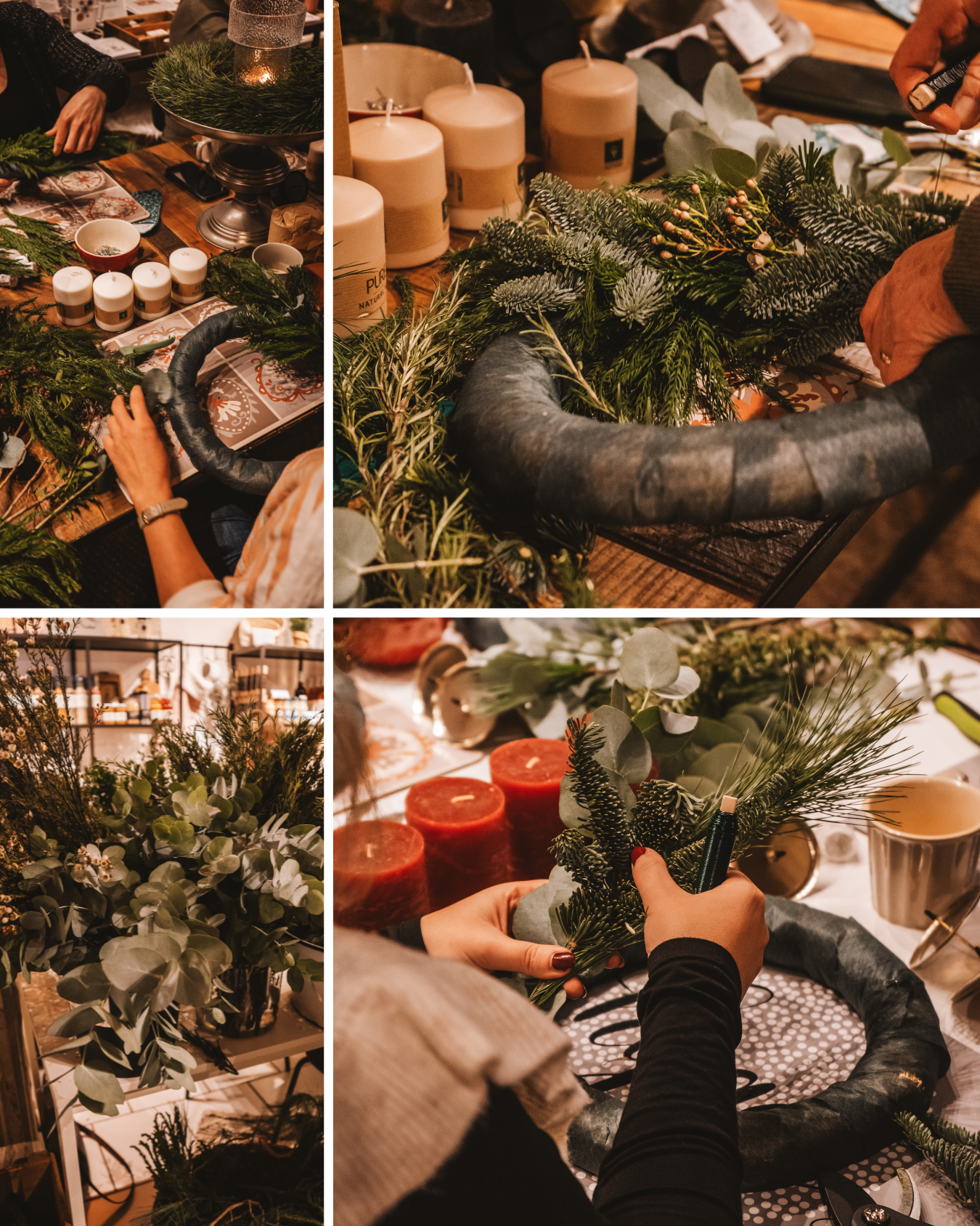Adventskranzworkshop in der Butik 🎄 November 2025