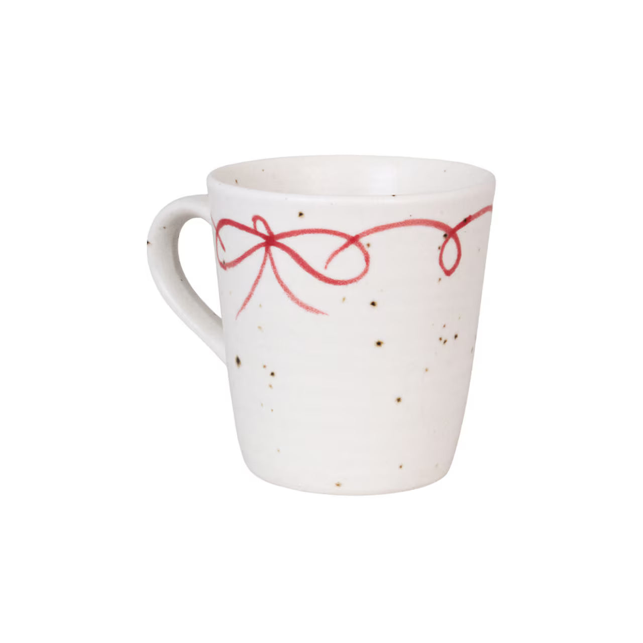 Strömshaga Tasse Viola Bow mit roter Schleife