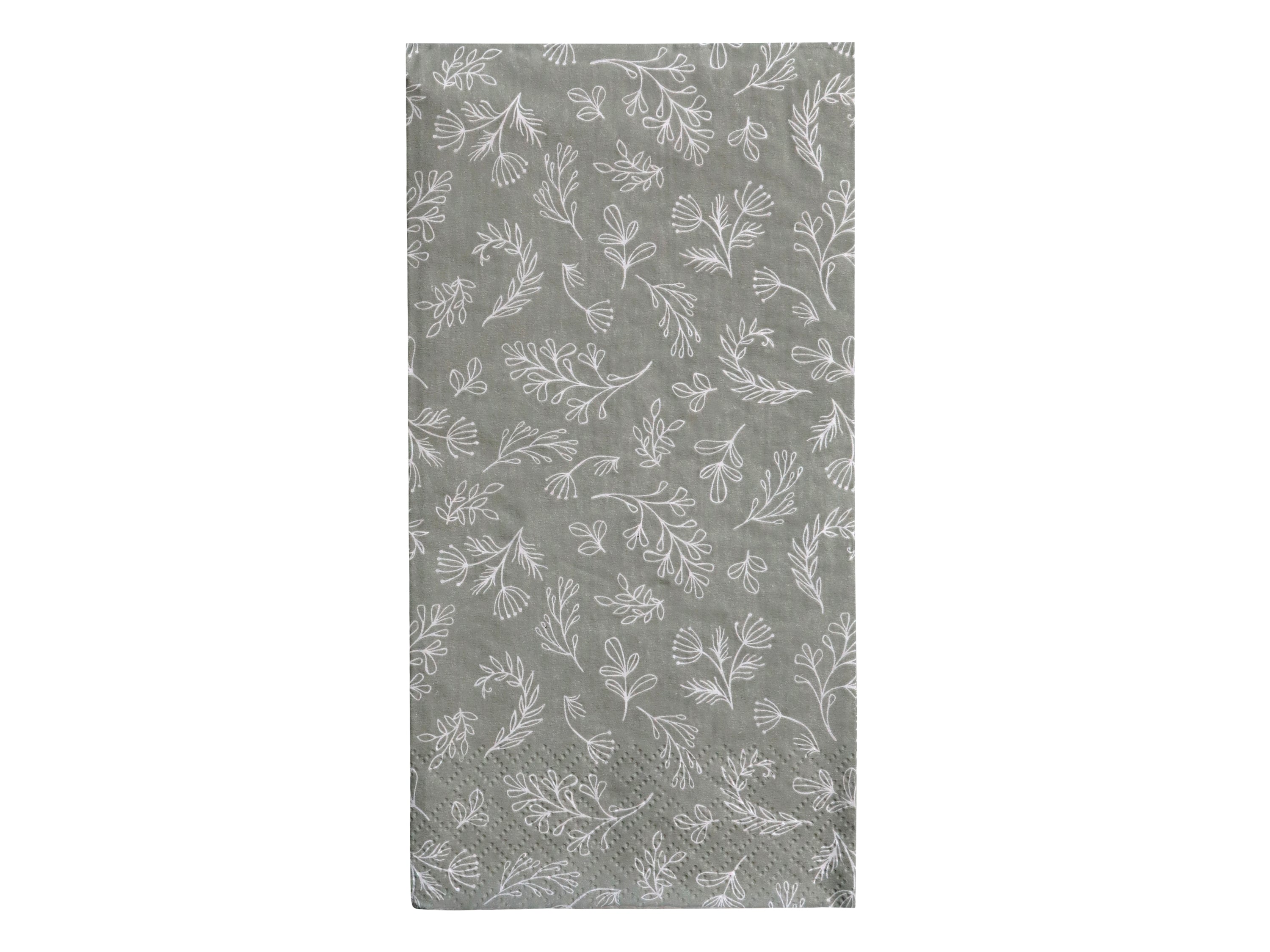 Chic Antique Servietten mit Blättern grün