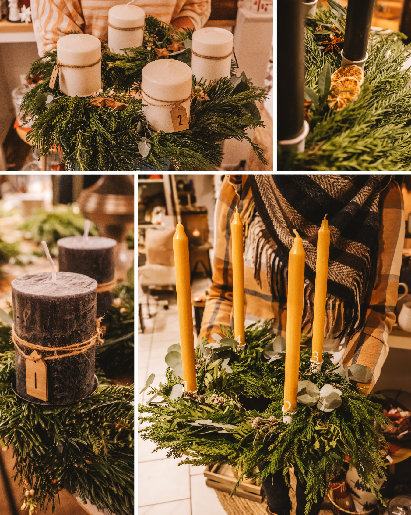 Adventskranzworkshop in der Butik 🎄 November 2025