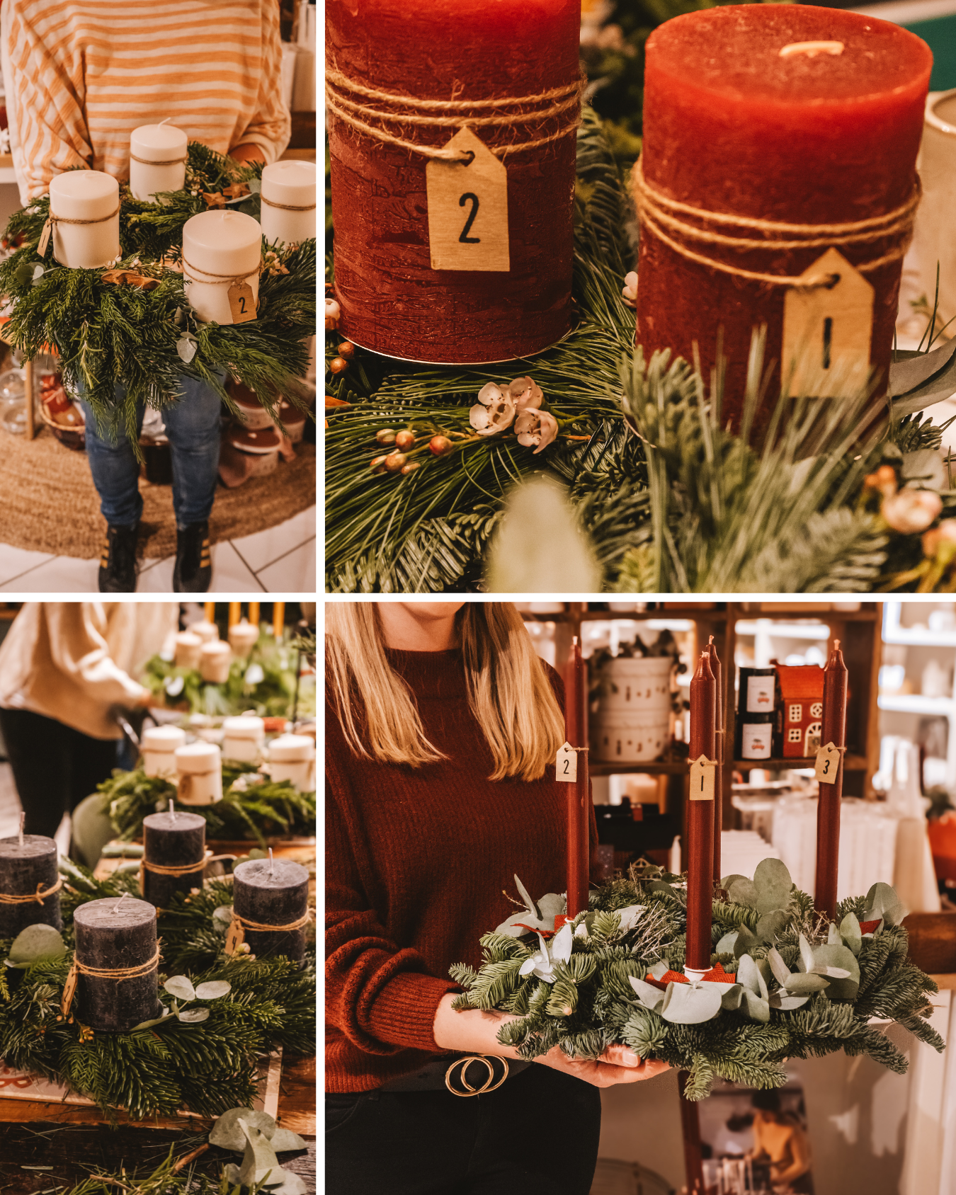 Adventskranzworkshop in der Butik 🎄 November 2025