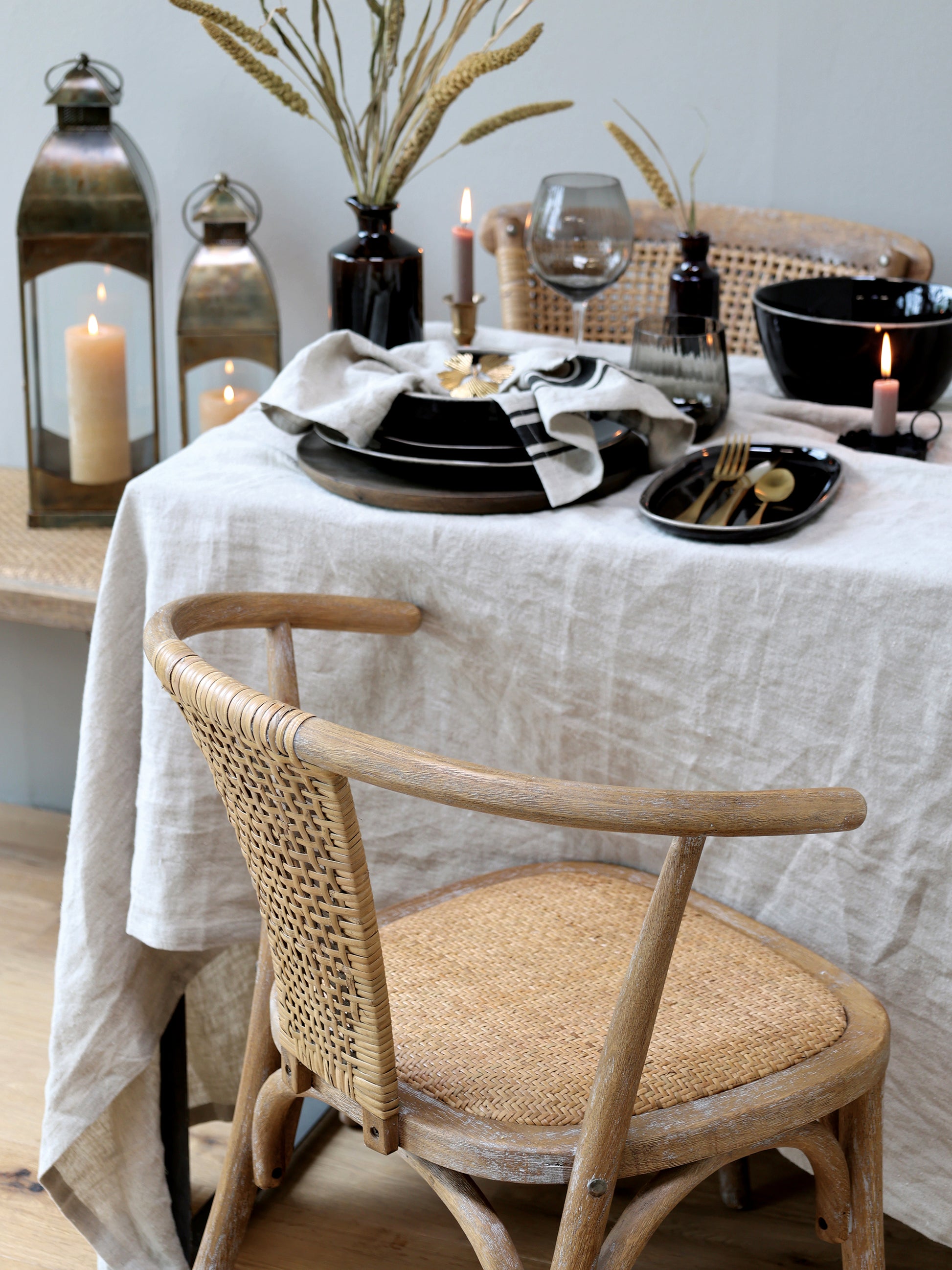Chic Antique Französischer Esstischstuhl