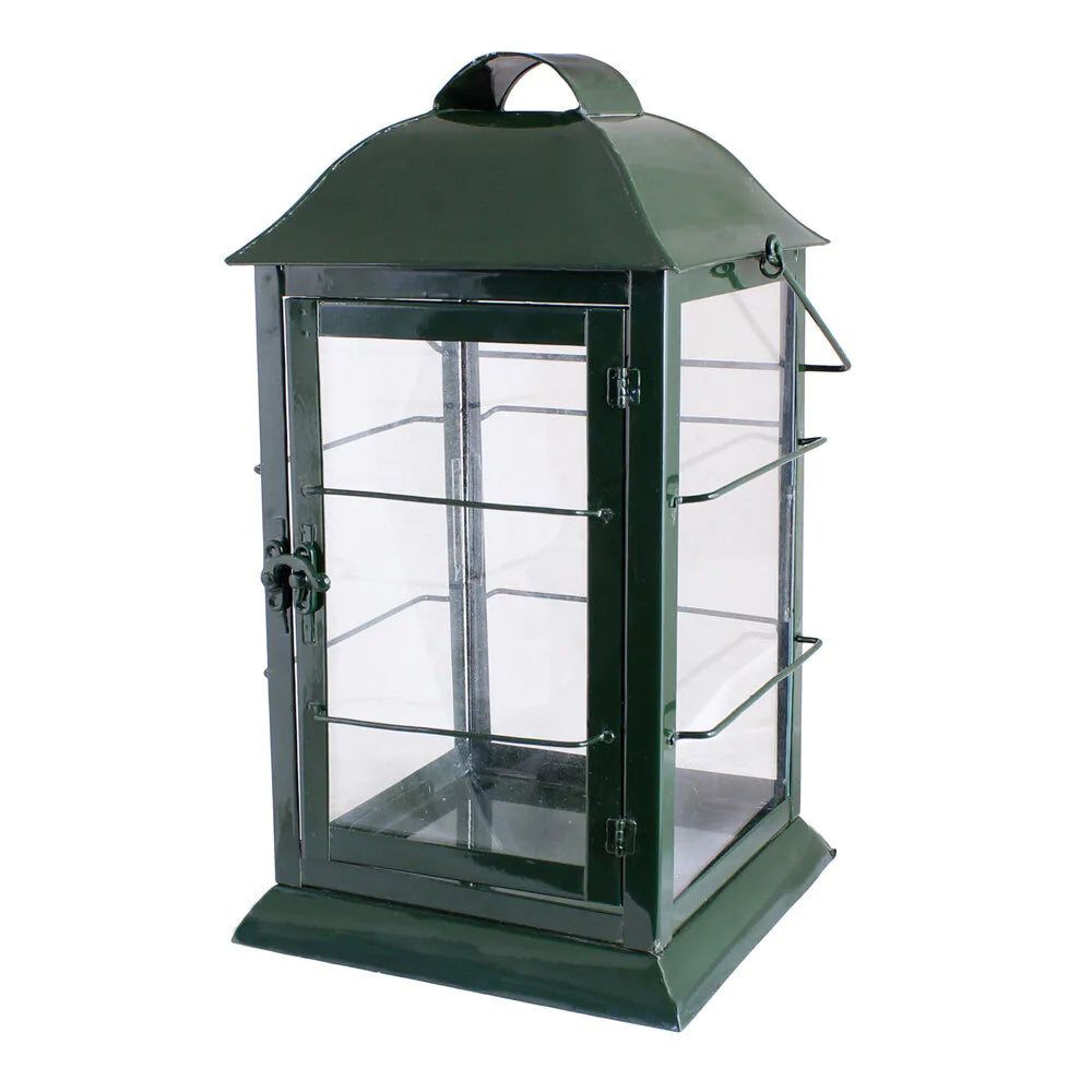 Strömshaga Laterne "Ture" waldgrün -L 19 x W 19 x H 35 cm