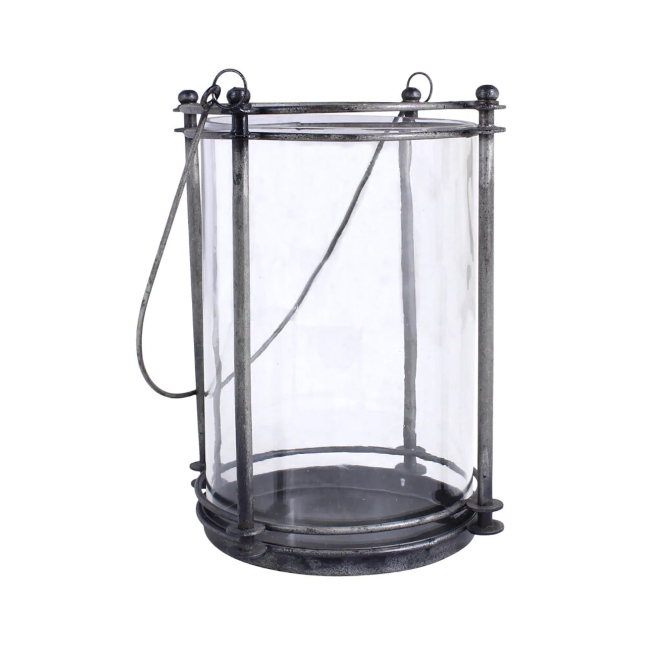 Strömshaga Lanterne „Gunnar“ antique, silber,  Large