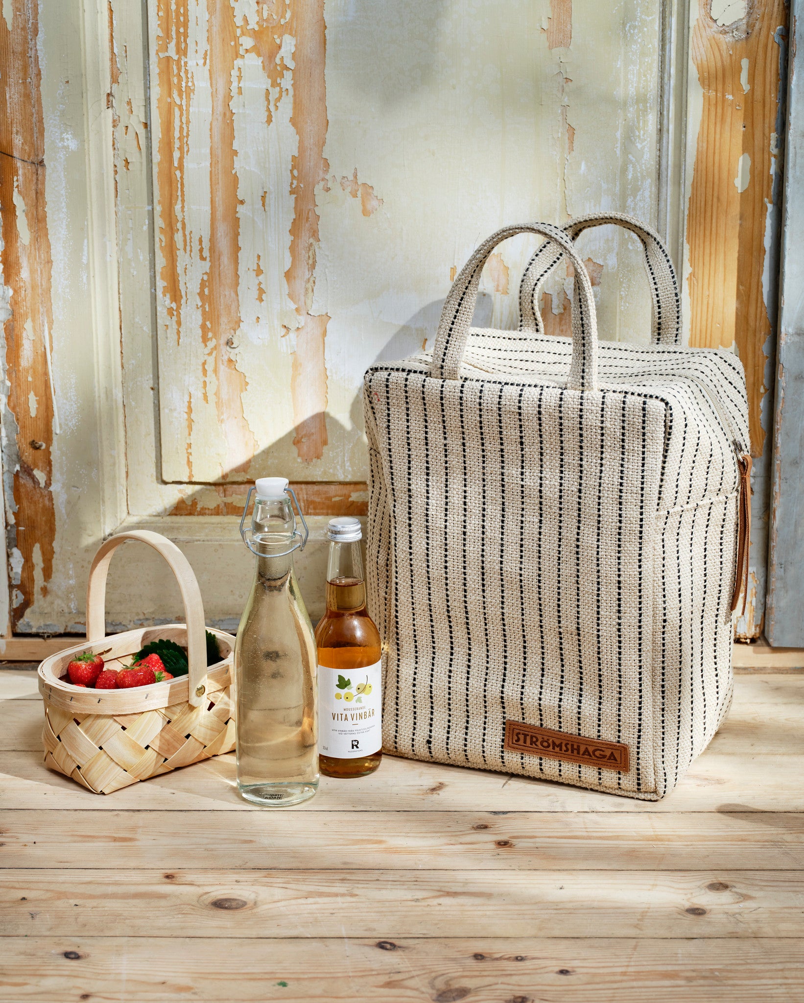 Strömshaga Kühlrucksack "Ellen" Nature/Black