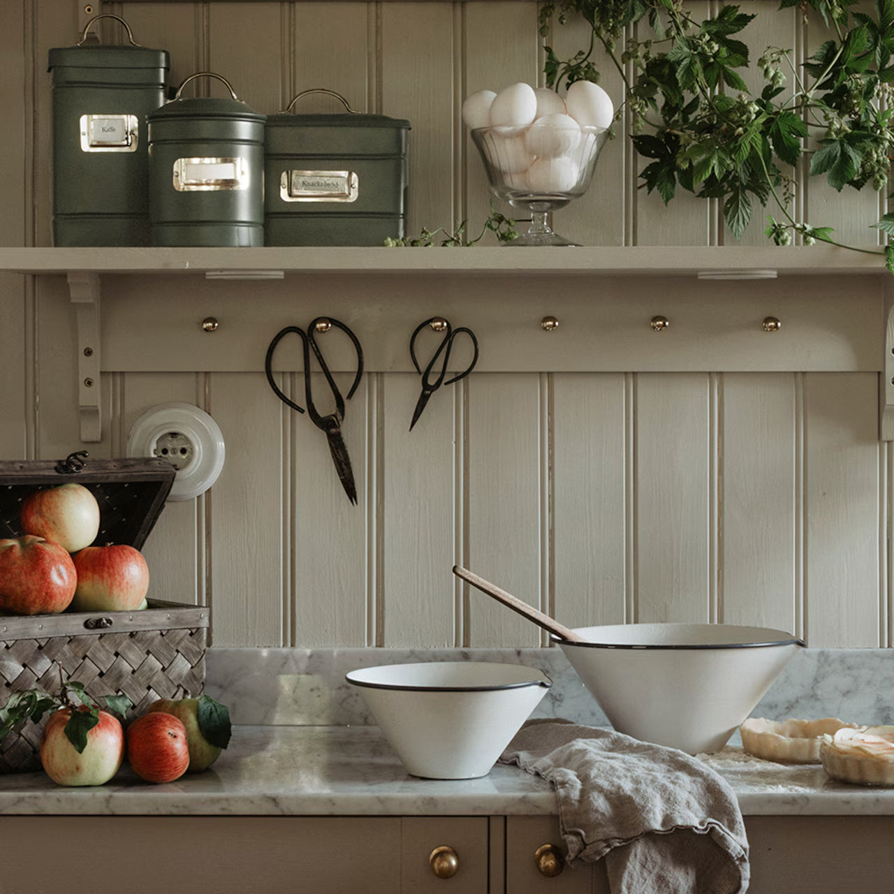 Strömshaga Schere Eisen, antique, Größe Large