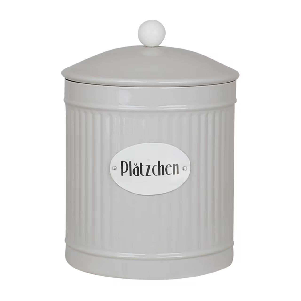 Strömshaga Dose Hugo „Plätzchen“, Beige