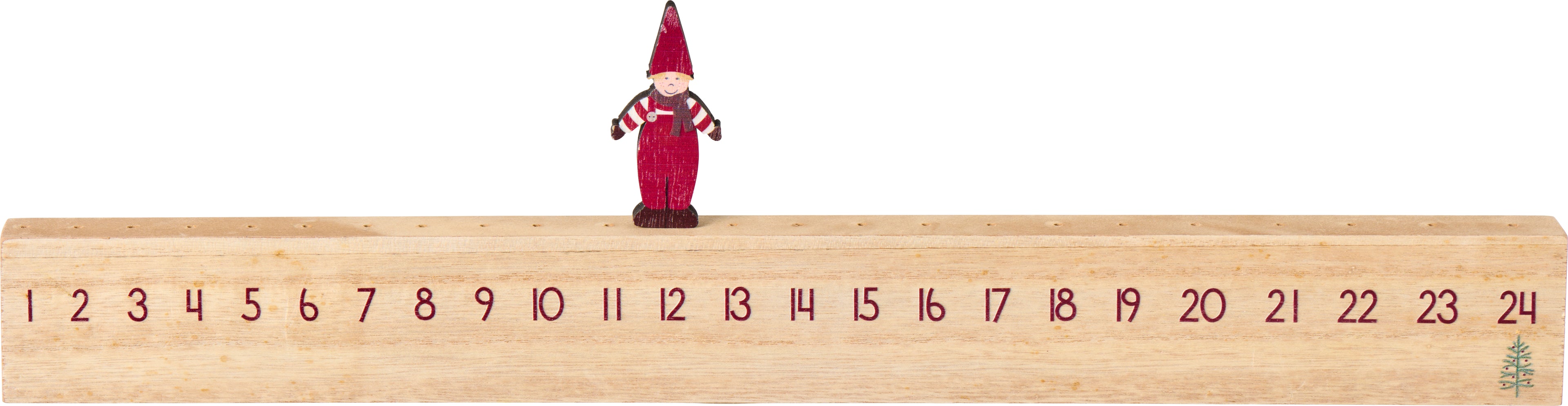 Ib Laursen Weihnachtskalender 1-24 gehendes Wichtelmännchen