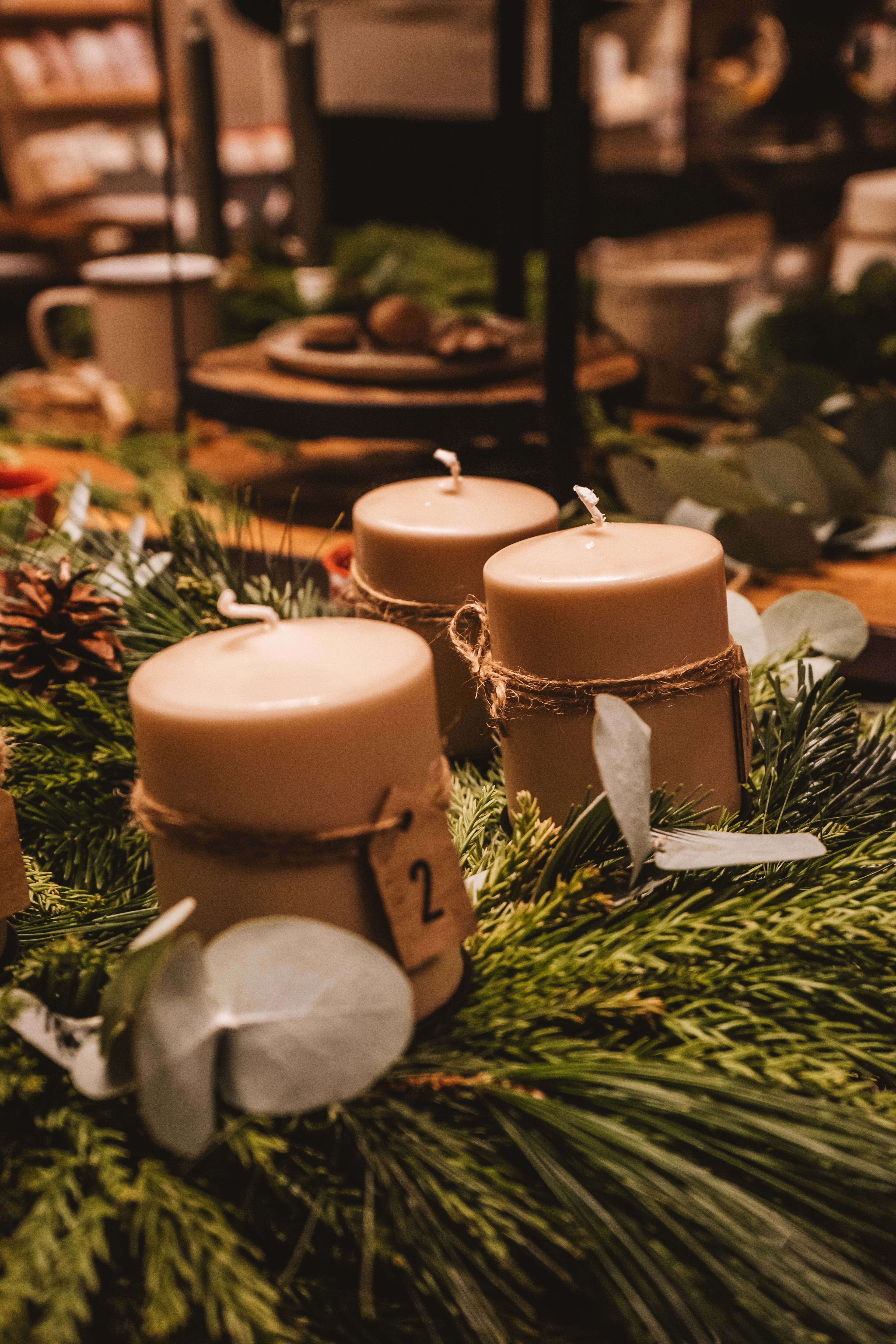 Adventskranzworkshop in der Butik 🎄 November 2025