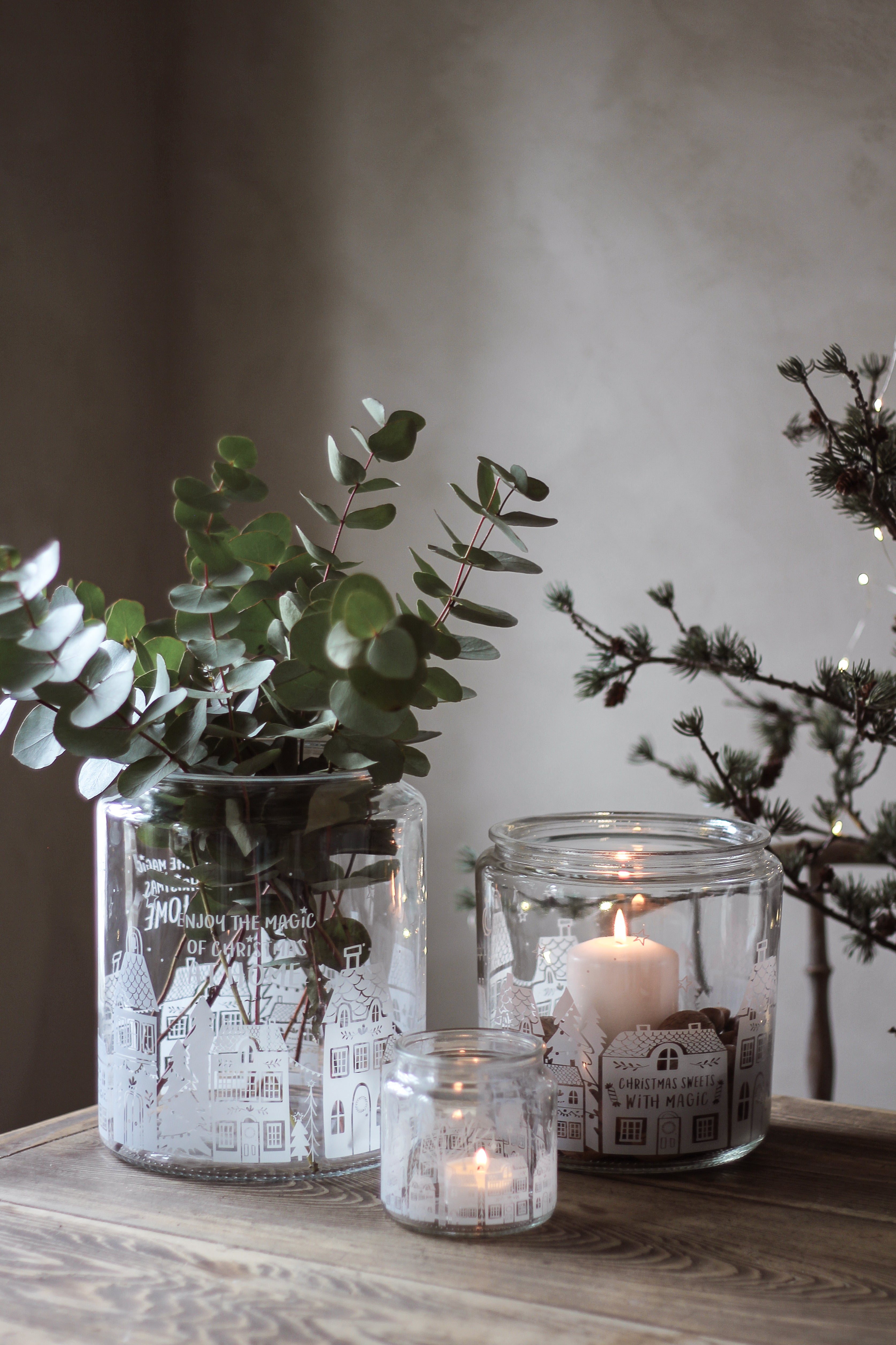 Majas Cottage Majas Vorratsglas  „Enjoy the Magic of Christmas at home"