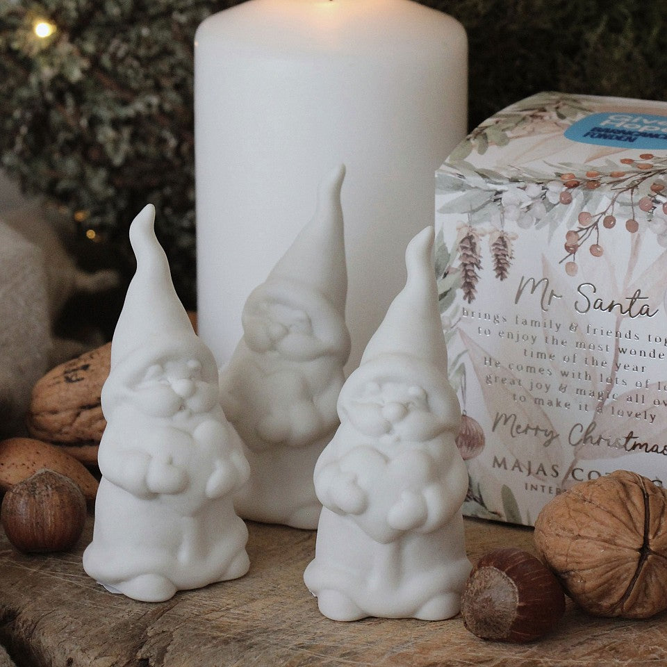 Majas Cottage Maja's Mr Santa mit Geschenkbox