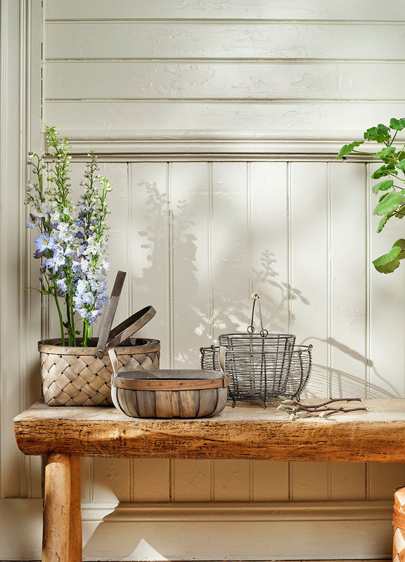 Strömshaga Korb "Wire" rund in 2 Größen