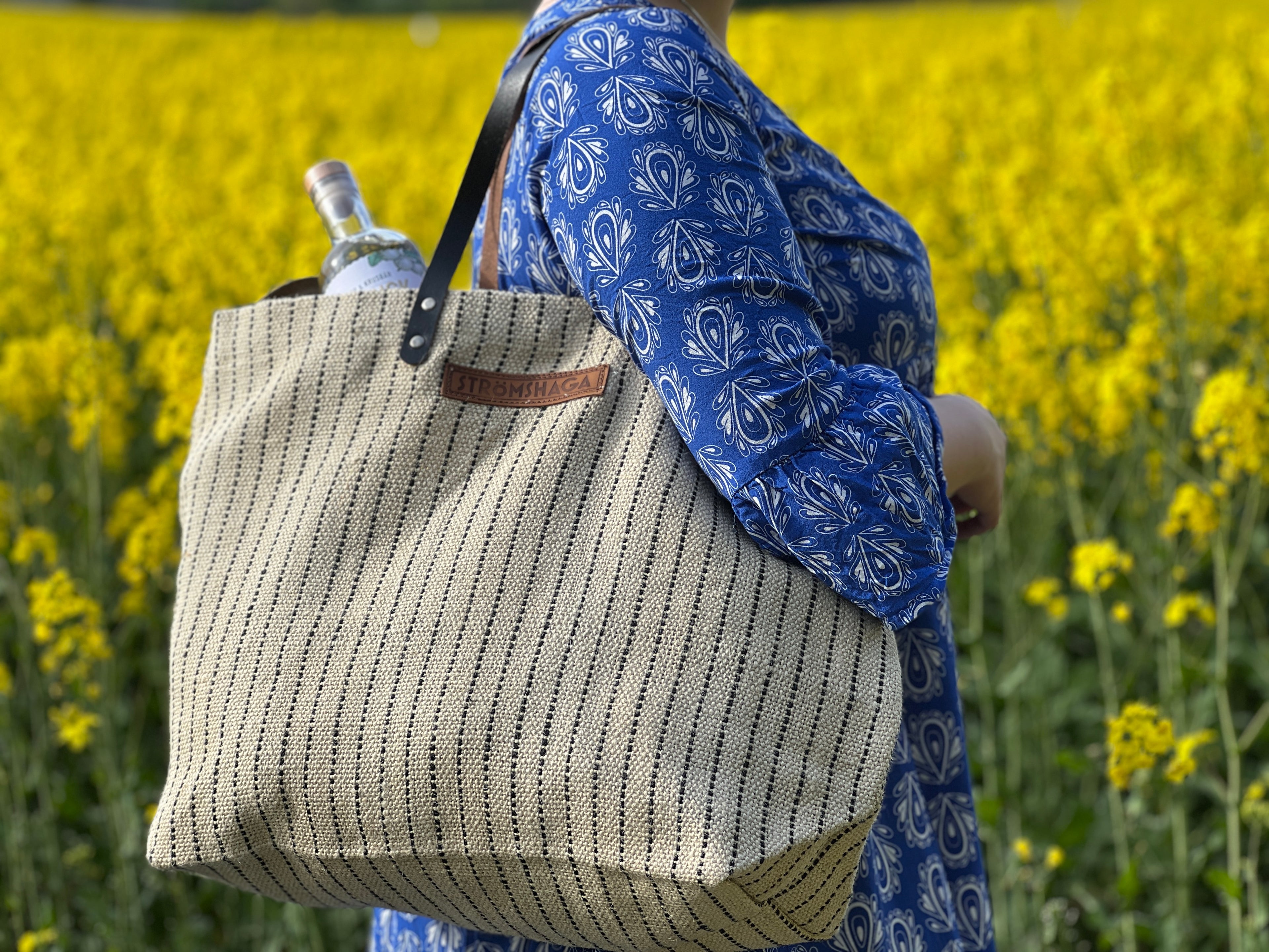 Strömshaga Tasche "Ellen" - natur, braun