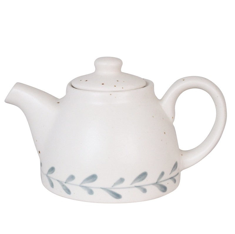 Strömshaga "Viola" Teekanne, mit Blättermotiv