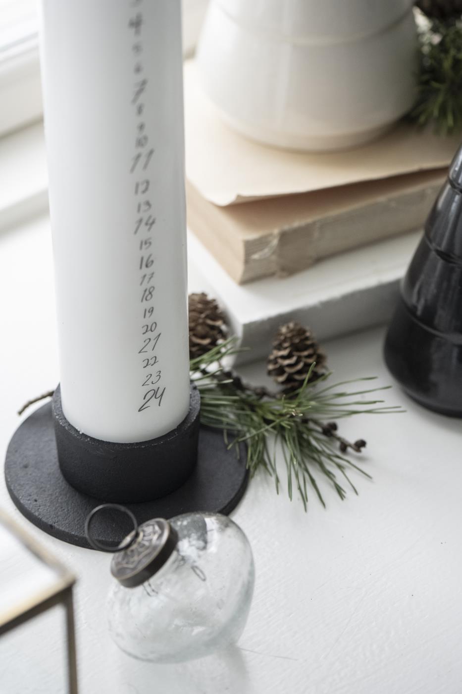Ib Laursen Kerzenhalter für Stumpenkerze Ø:5 cm - für Adventskalenderkerzen