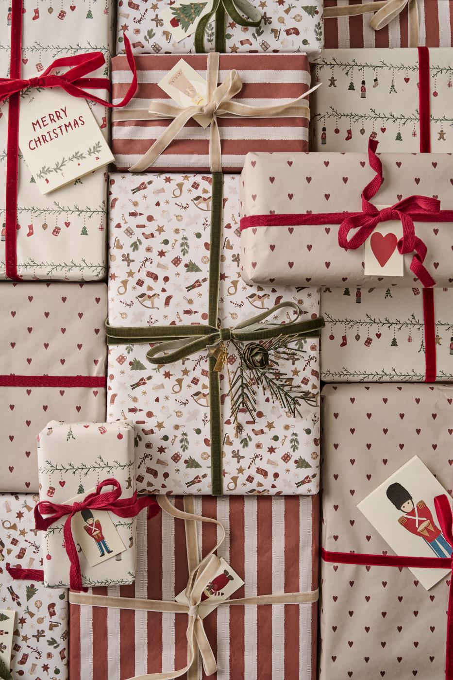 Ib Laursen Geschenkpapier My nostalgic Christmas 2025 - 5 m
