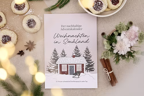 Verblühmeinnicht Buch - Weihnachten in Småland (der nachhaltige Adventskalender) 2025