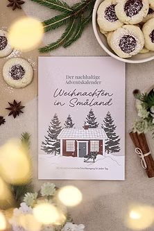 Verblühmeinnicht Buch - Weihnachten in Småland (der nachhaltige Adventskalender) 2025