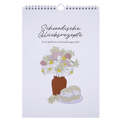Verblühmeinnicht Jahreskalender - Schwedische Glücksrezepte