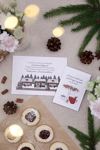 Verblühmeinnicht Buch - Weihnachtliche Lieblingsrezepte aus Småland