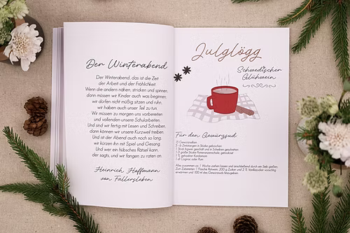 Verblühmeinnicht Buch - Weihnachten in Småland (der nachhaltige Adventskalender) 2025