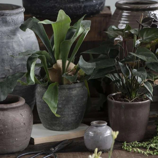 Ib Laursen Vase Yrsa grau klein