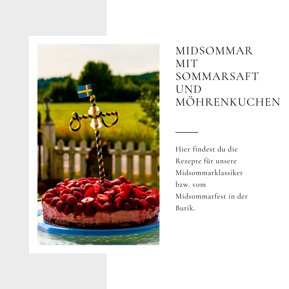 Unsere Midsommar-Rezepte 🇸🇪