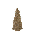 Tannenbaum Pinie aus Keramik, Braun/Beige