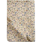 Ib Laursen Quilt / Decke mit lila und braunen Blumen