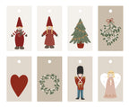 Ib Laursen Geschenkanhänger 8er Set - My Nostalgic Christmas