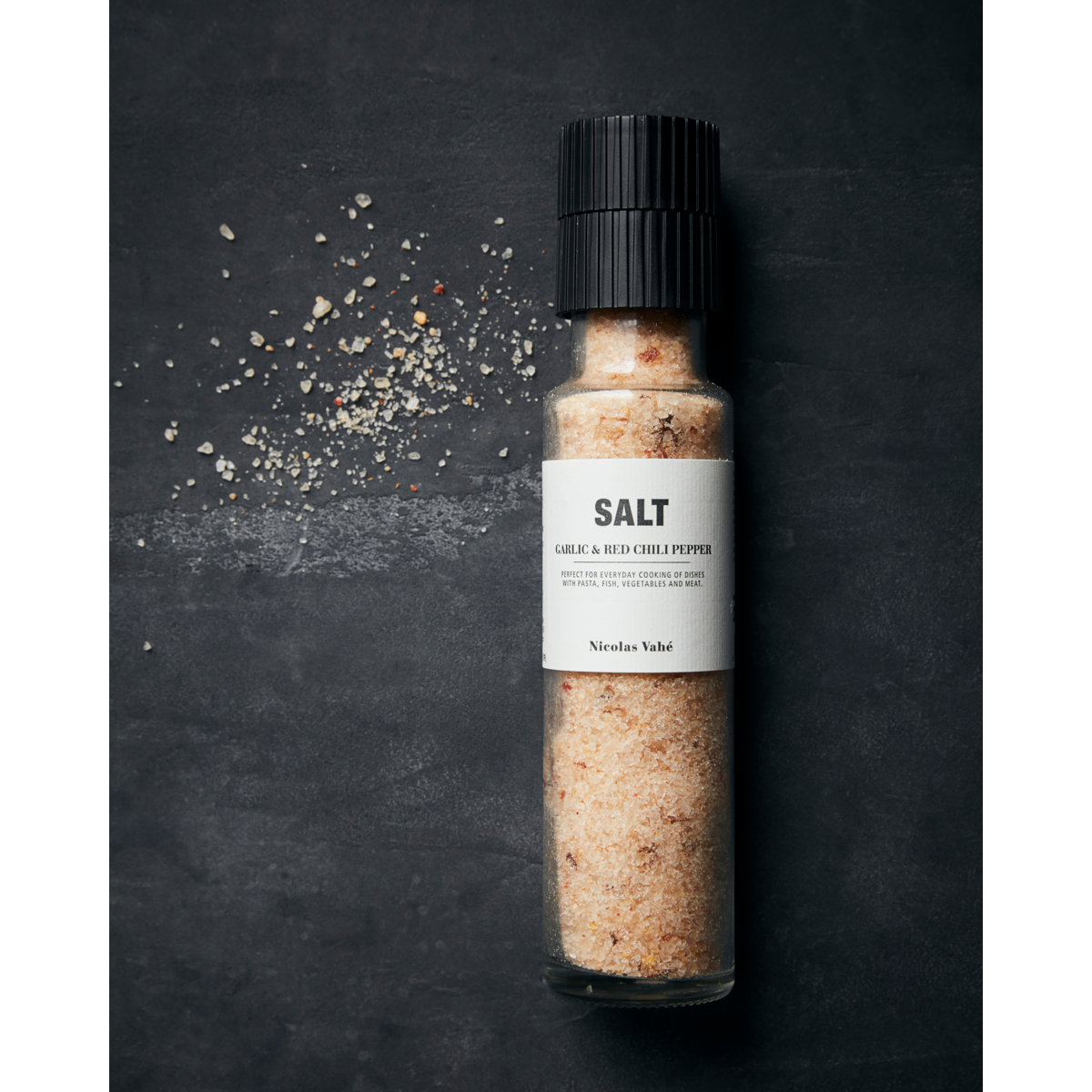 Nicolas Vahé Salzmühle Garlic & red chilli pepper - mit Knoblauch & rotem Chili