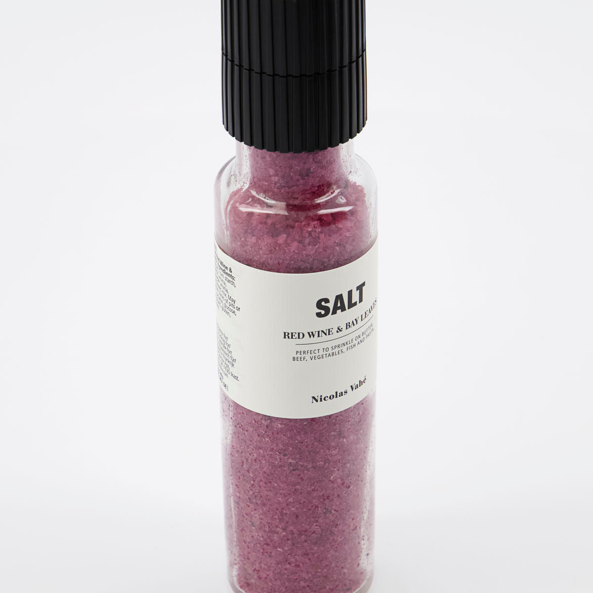 Nicolas Vahé Salzmühle Redwine & bay leaves - mit Rotwein & Lorbeer