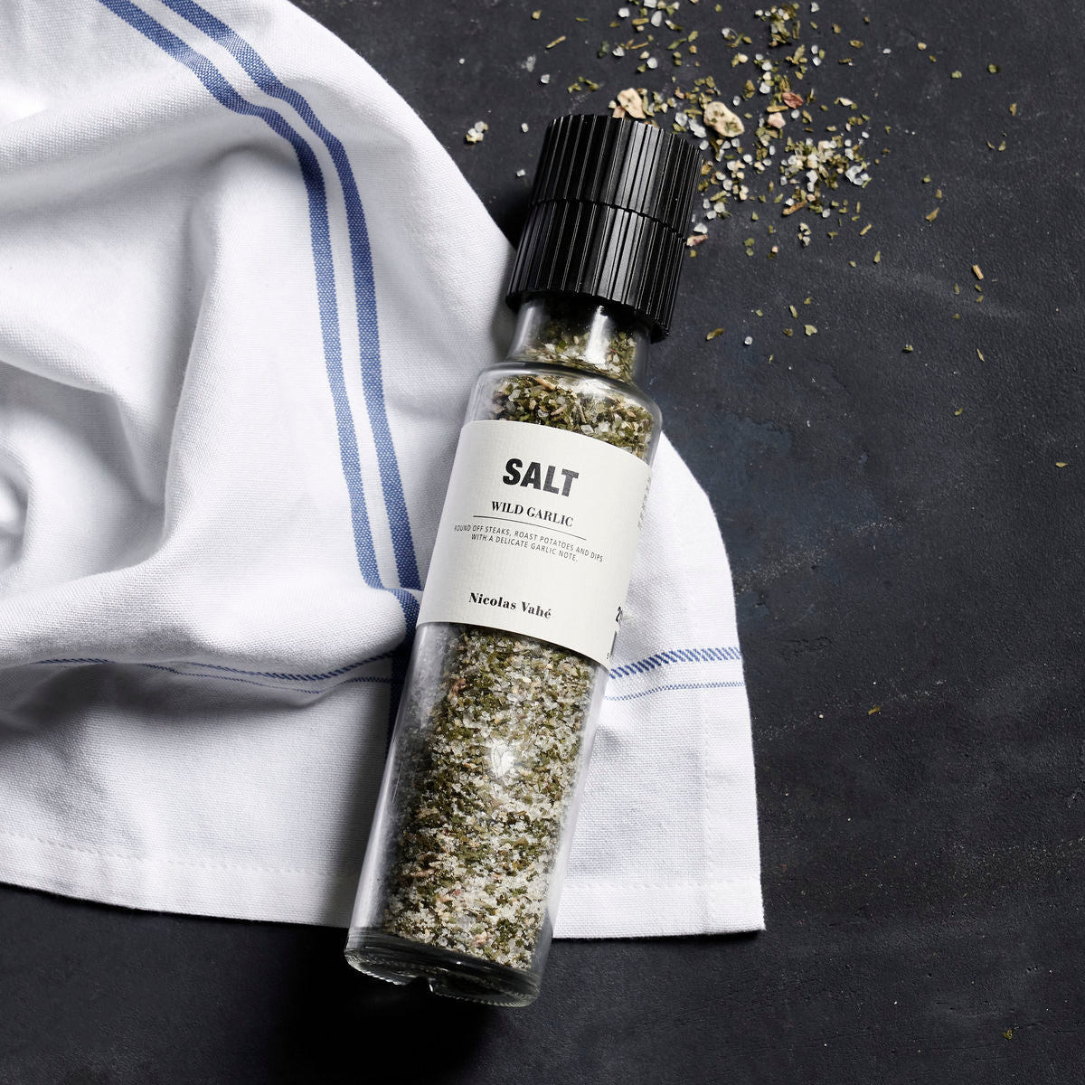Nicolas Vahé Salzmühle Wild Garlic - mit Bärlauch &  Knoblauch
