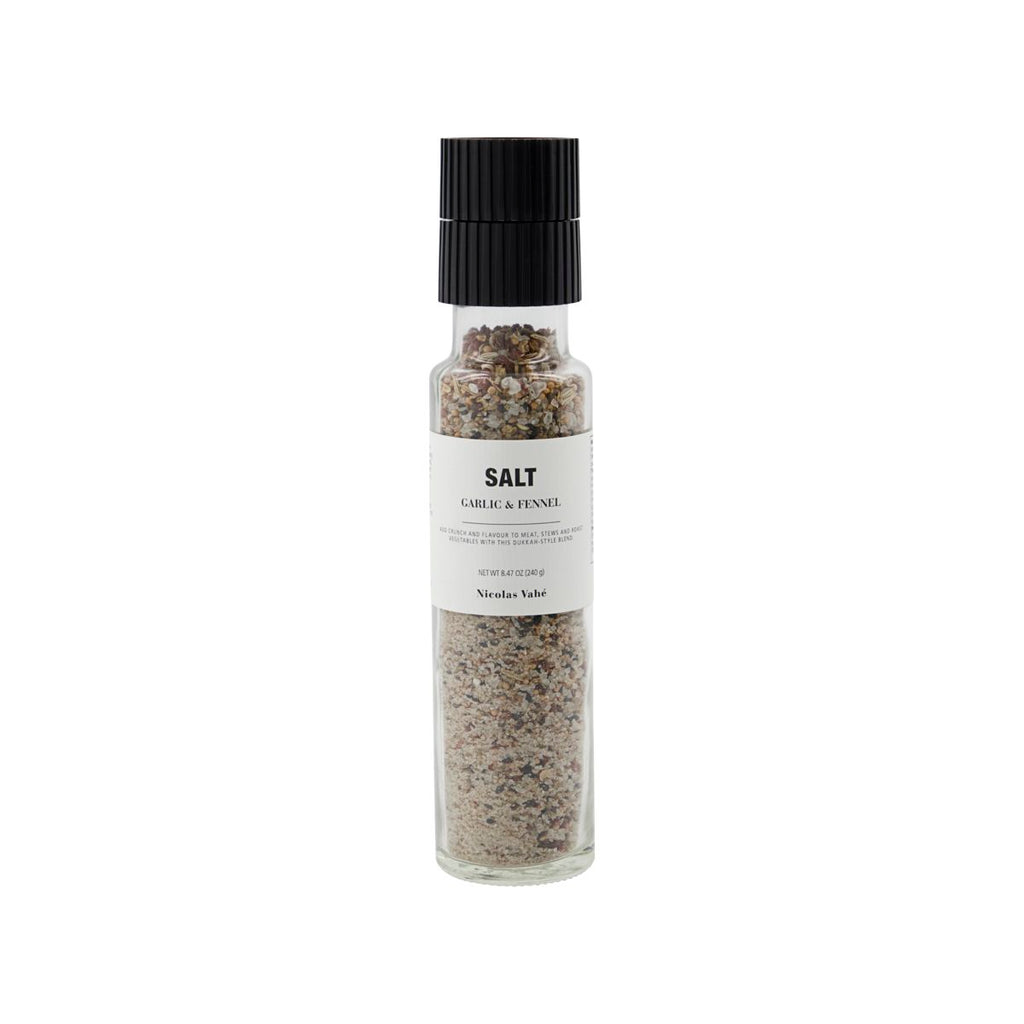 Nicolas Vahé Salzmühle mit Knoblauch & Fenchel