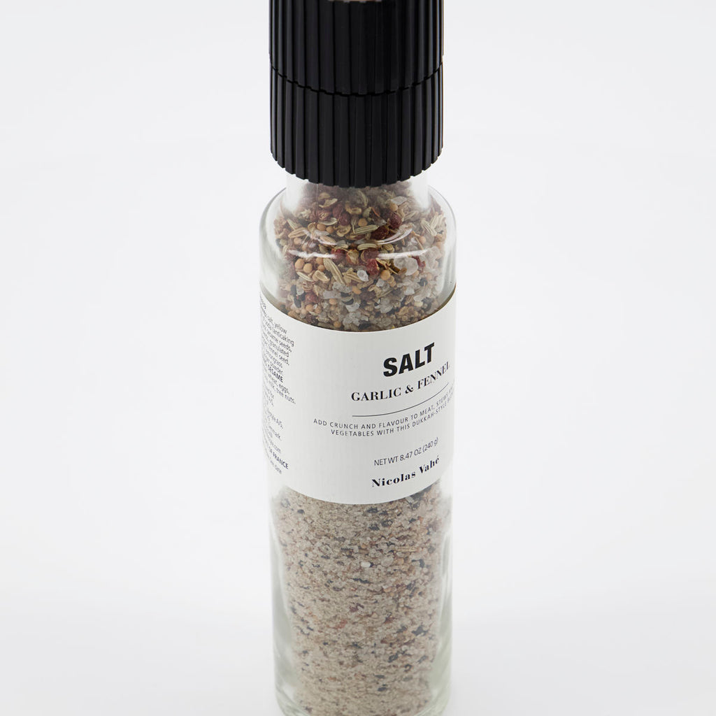 Nicolas Vahé Salzmühle mit Knoblauch & Fenchel