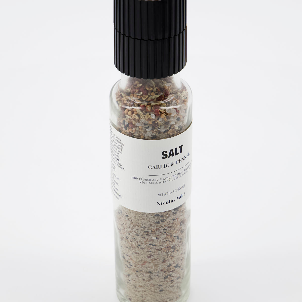Nicolas Vahé Salzmühle mit Knoblauch & Fenchel