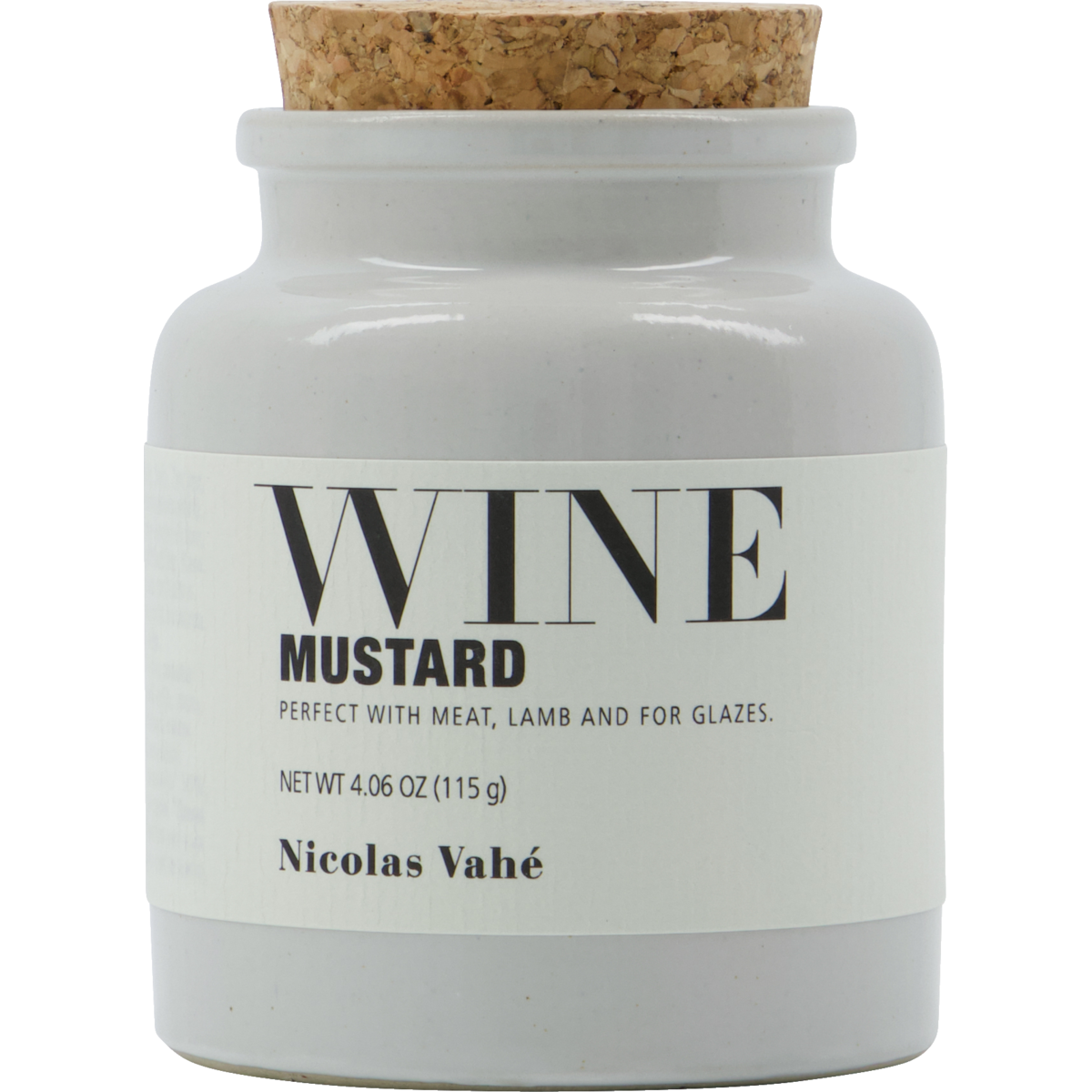Nicolas Vahé Mustard/ Senf Red Wine, 115 g