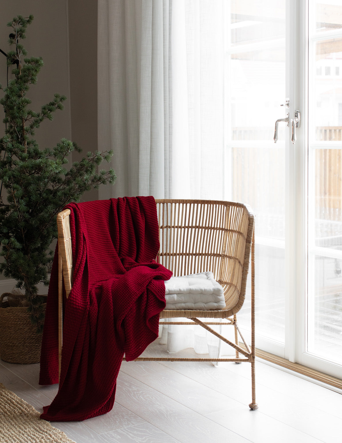 Storefactory Vigge, Decke 120x160cm rot