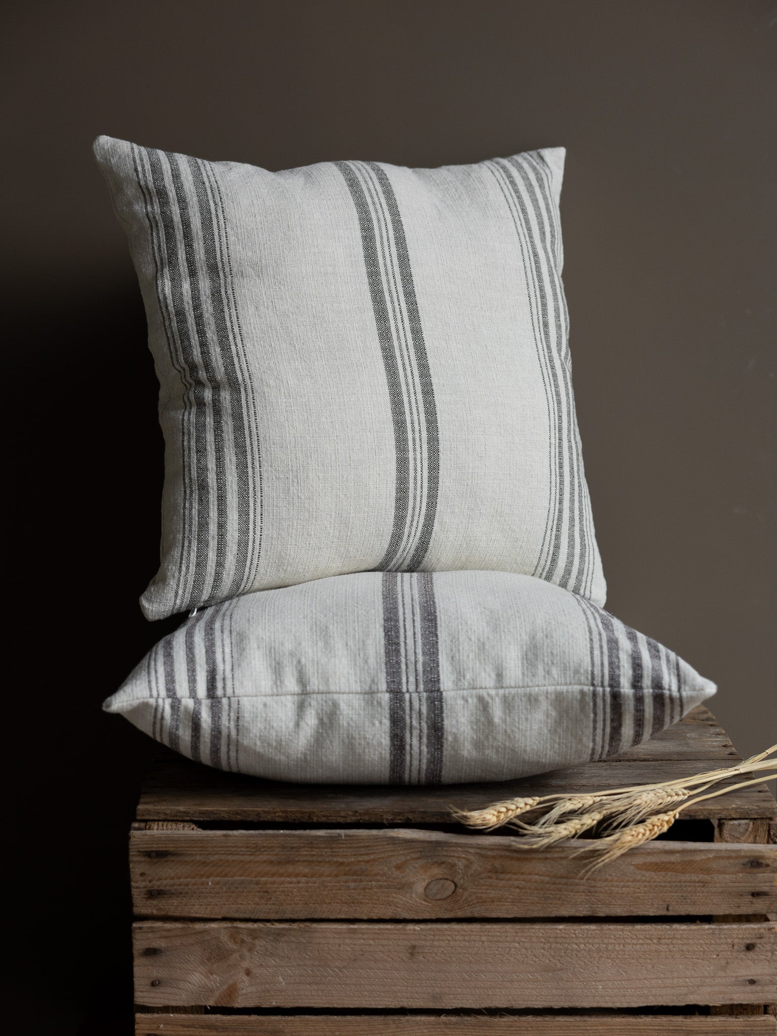 Storefactory Kissenhülle Karlevi 45x45cm natur/braun