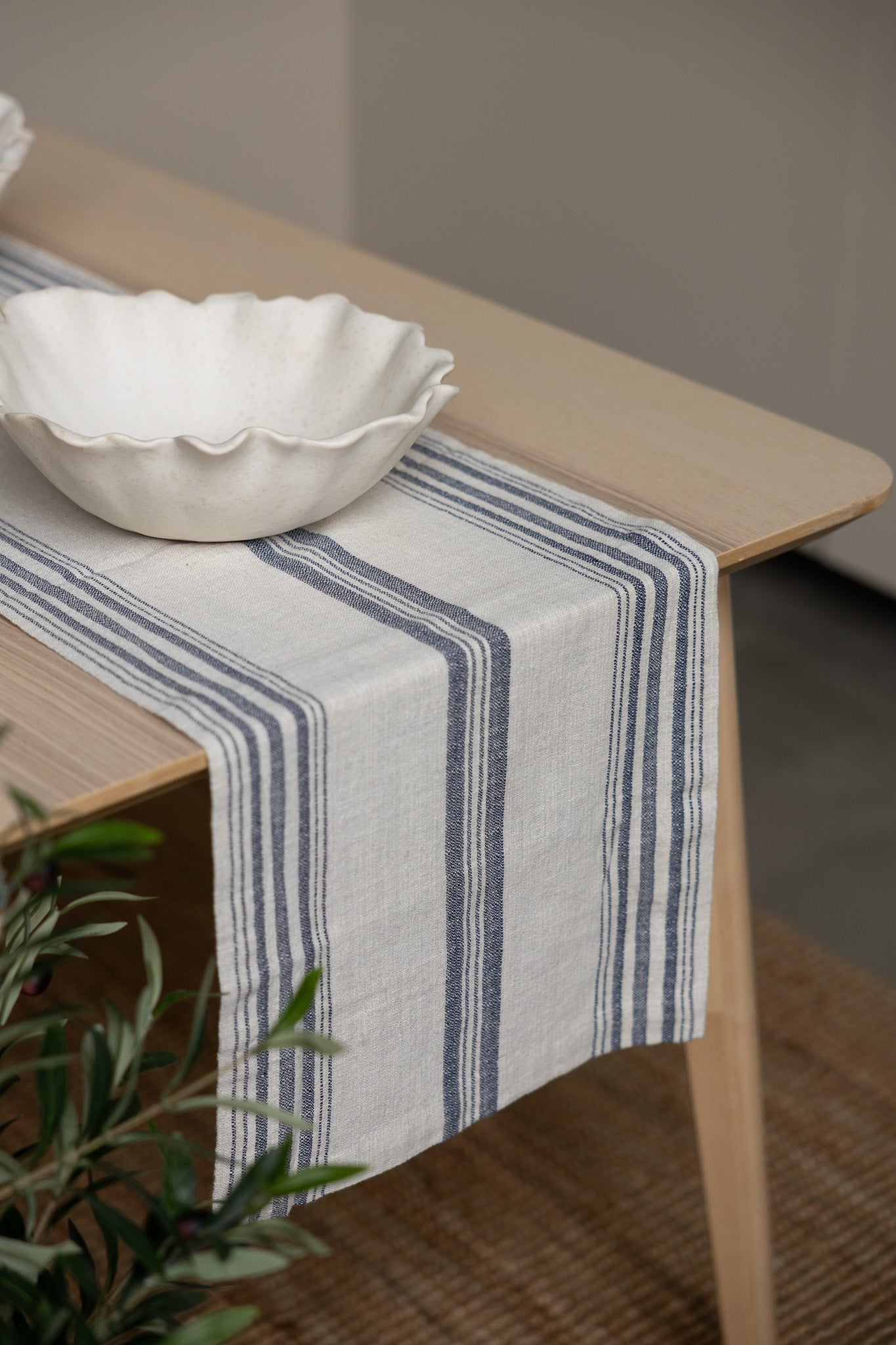 Storefactory Karlevi Tischläufer blau, groß 240 × 32 cm