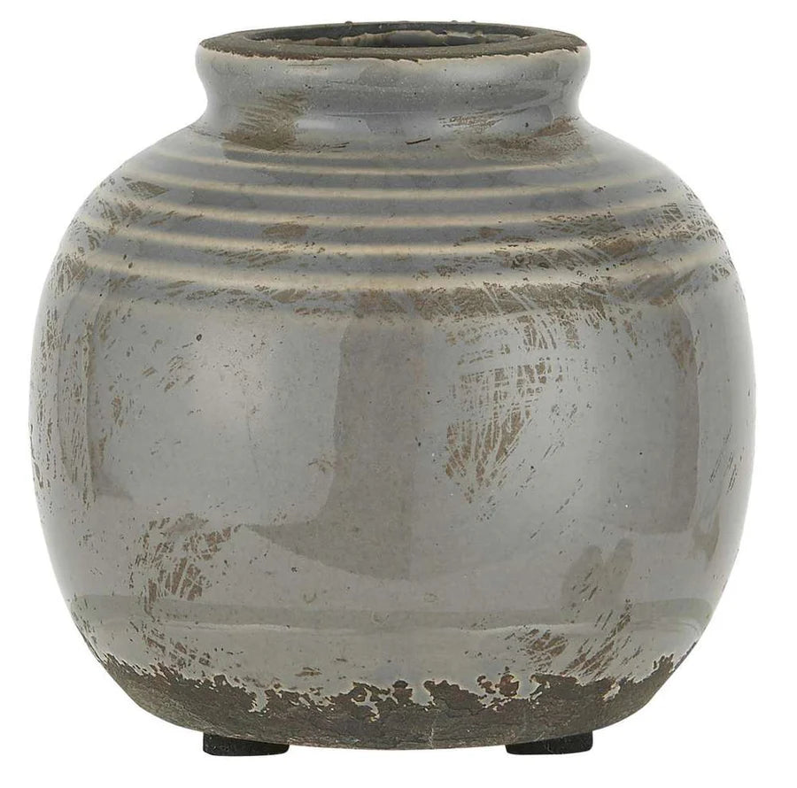 Ib Laursen Vase Yrsa grau klein