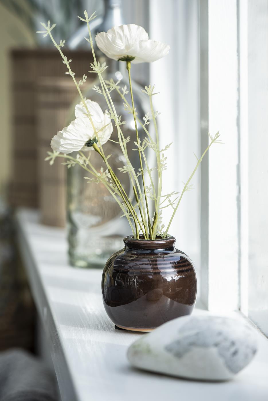 Ib Laursen Vase Yrsa braun, klein