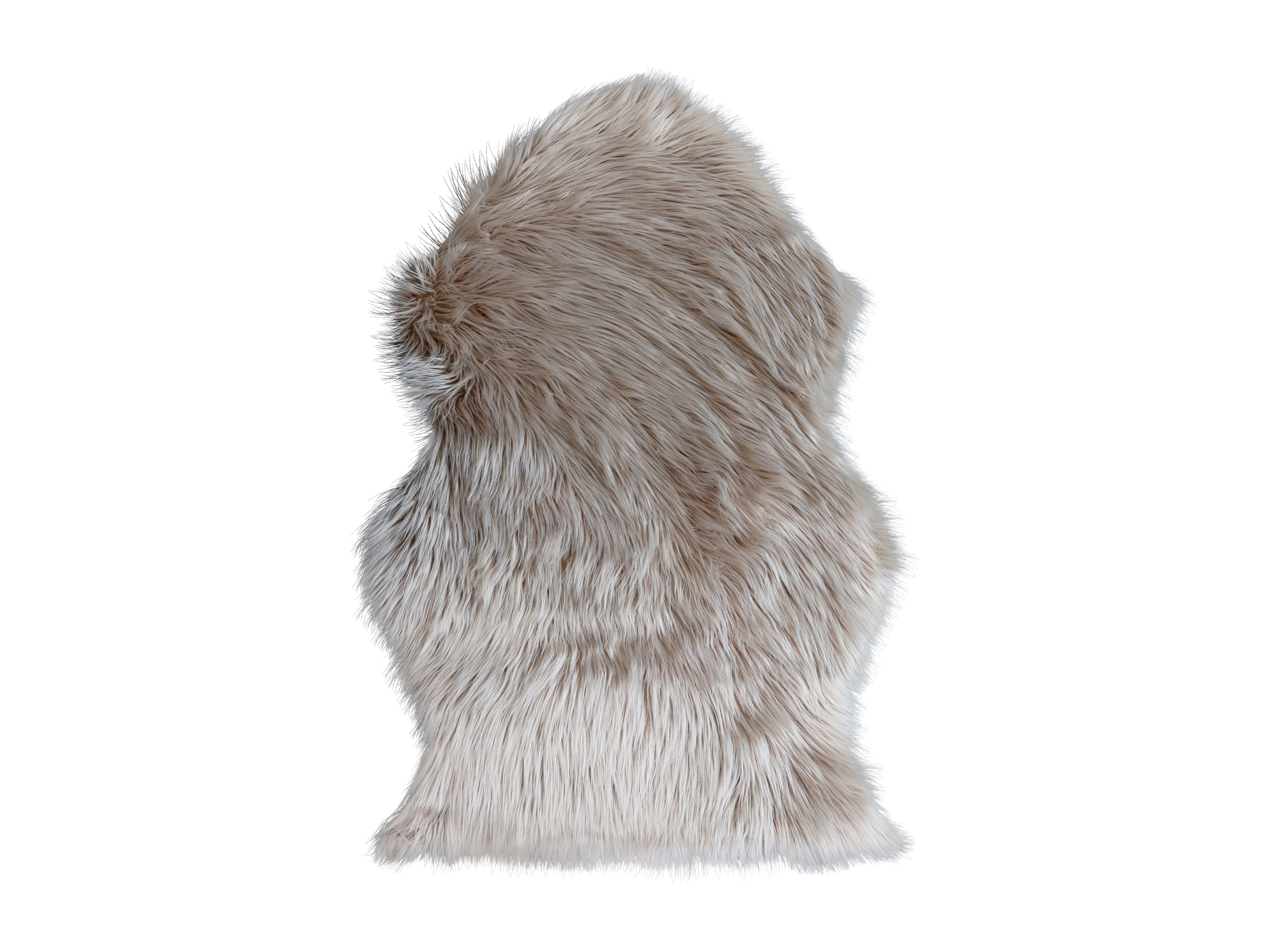 Chic Antique Pelzimitat / Fell , L90/B60 cm antique latte