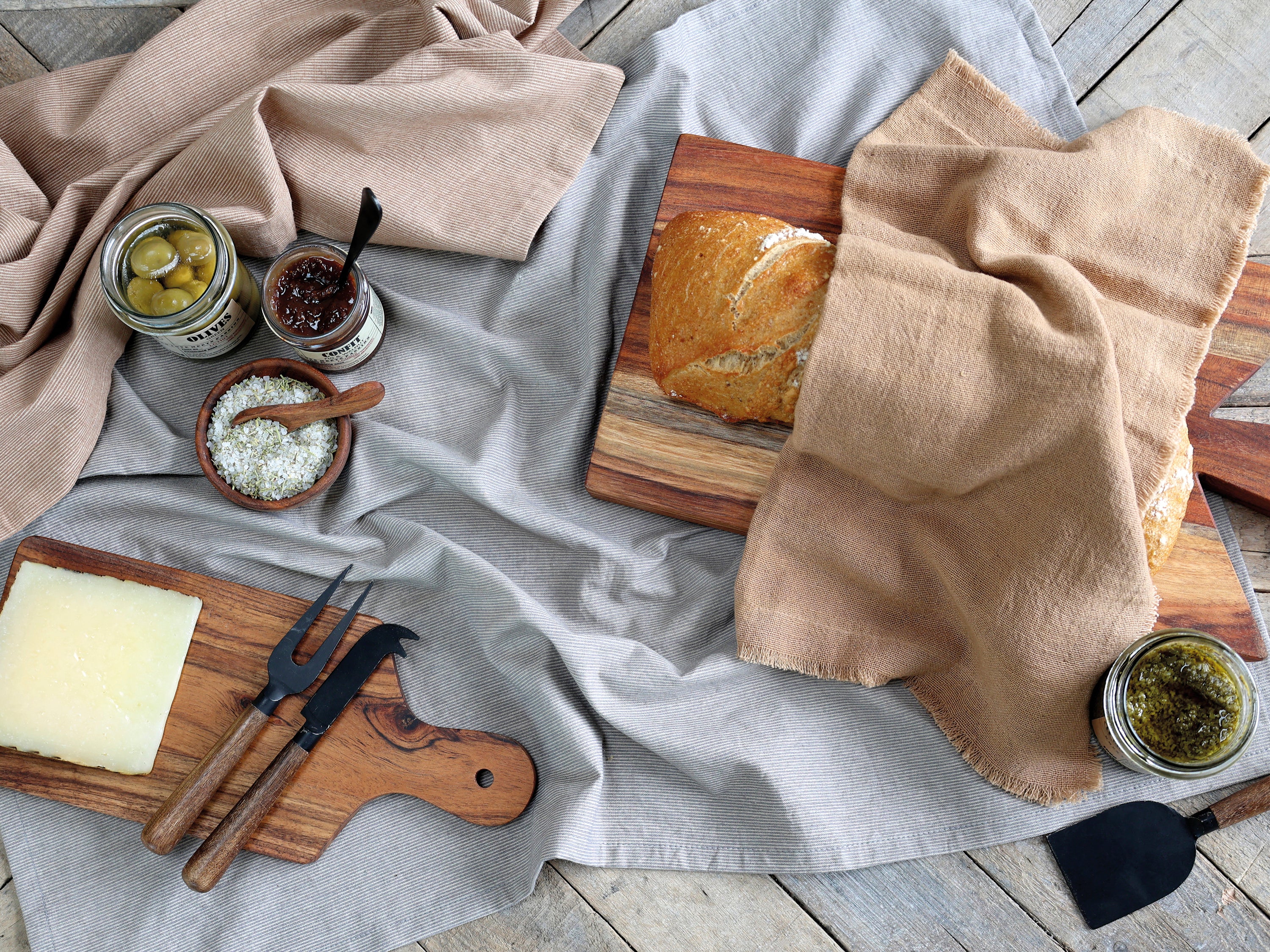 Chic Antique Éternel Geschirrtuch mit Streifen