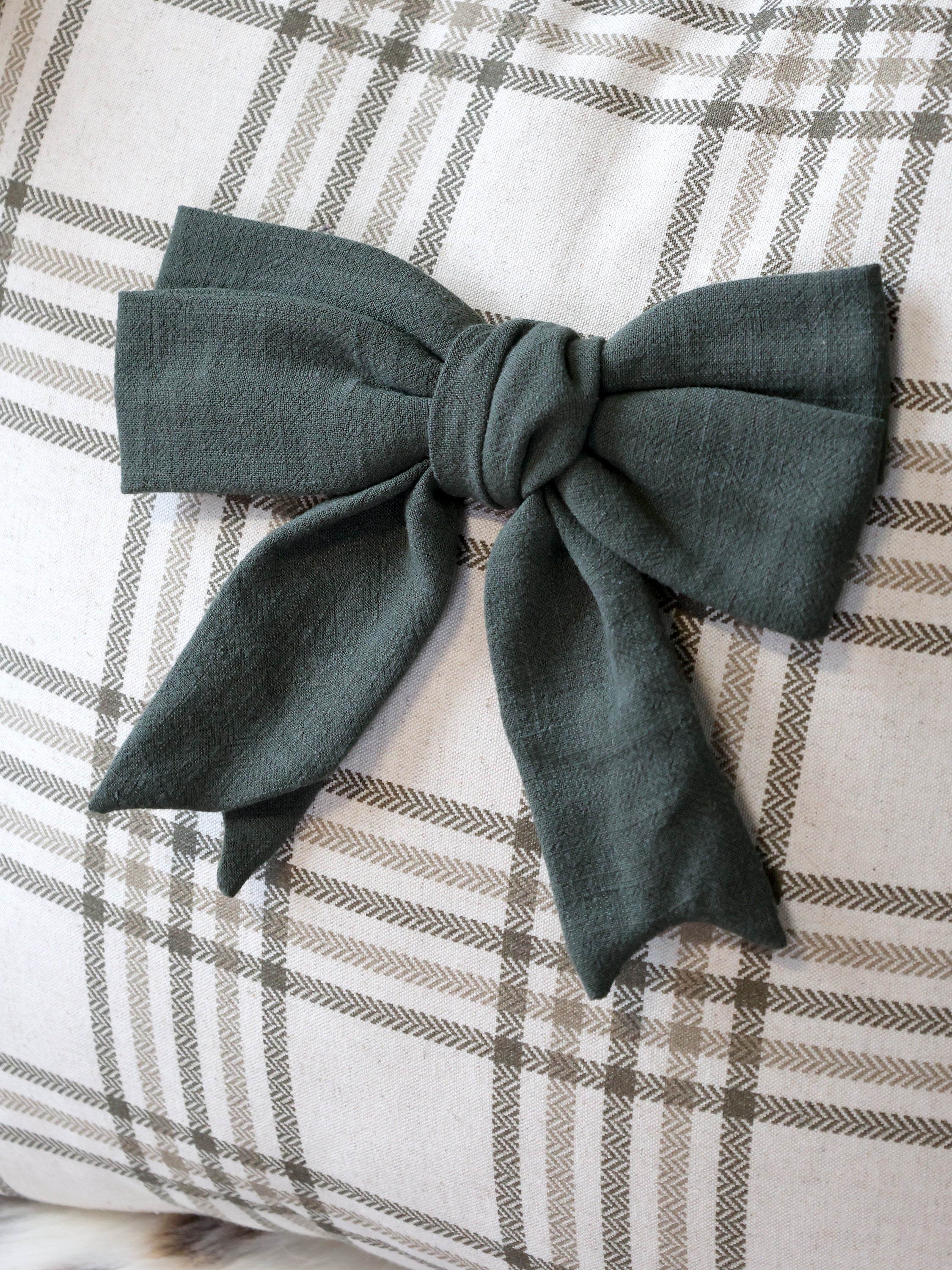 Chic Antique mit Schleife grün, Handwäsche