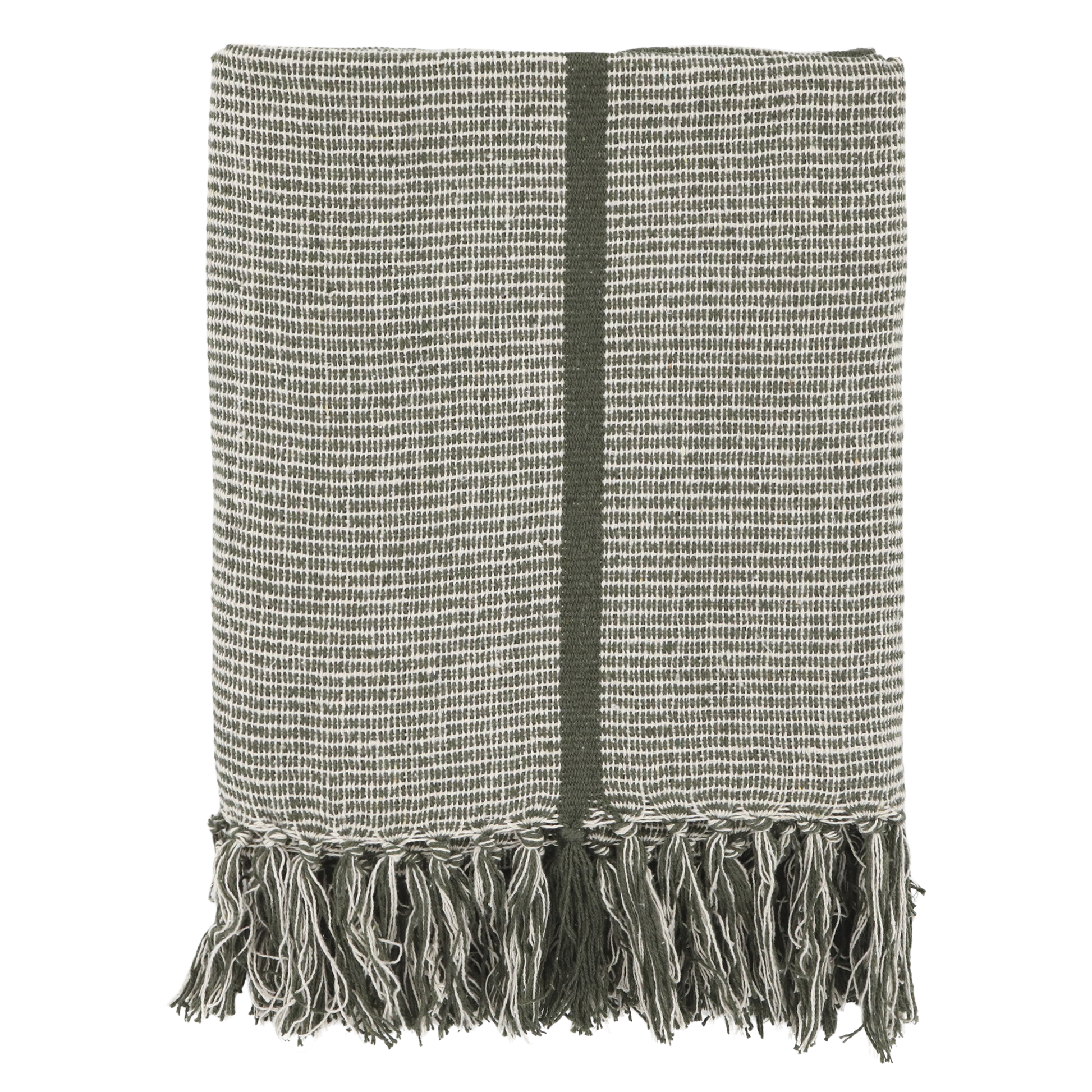 Chic Antique Plaid Aix grün-natur gestreift