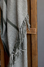 Chic Antique Plaid Aix grün-natur gestreift