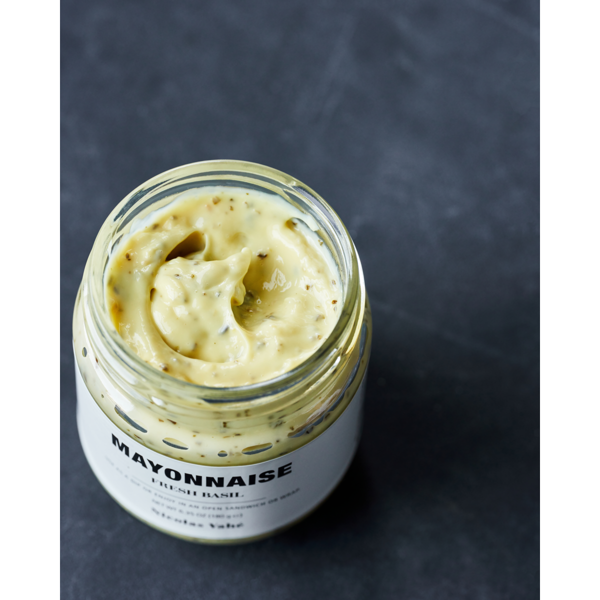 Nicolas Vahé Mayonnaise, Fresh Basil/Basilikum, 180 g